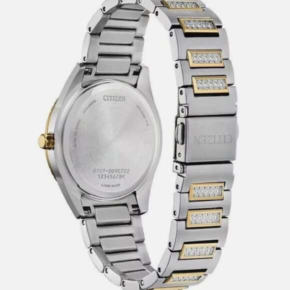 Citizen Eco-Drive Gemmed Stainless Women\'s Quartz Watch main image 3